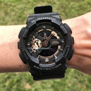 Gold Mens Casio G Shock Watch